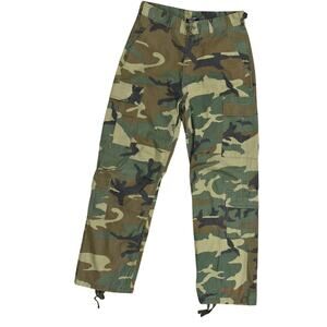 Backbone Men's Cargo Pants Size 30x30 Ripstop Cotton Preowned Y2K Baggy
